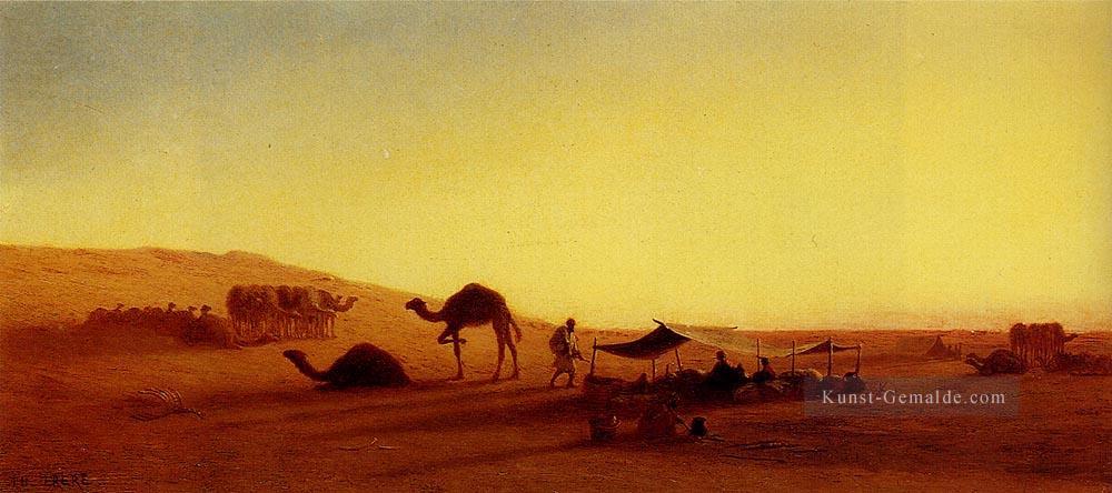 Ein arabien Encampment1 Araber Orientalist Charles Theodore Frere Ölgemälde